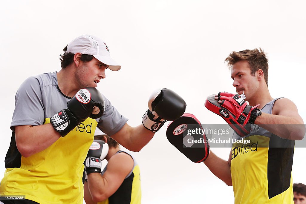 St Kilda Saints Media & Training Session