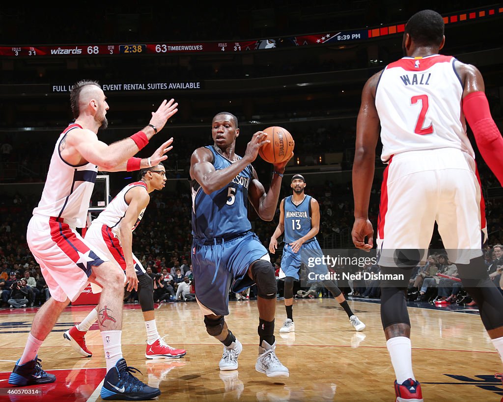 Minnesota Timberwolves v Washington Wizards