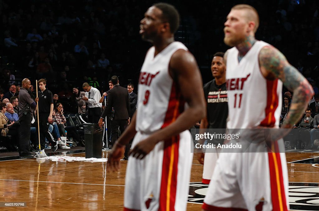 Miami Heat v Brooklyn Nets