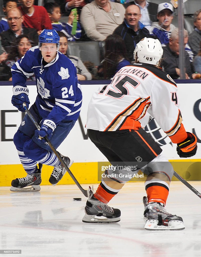 Anaheim Ducks v Toronto Maple Leafs