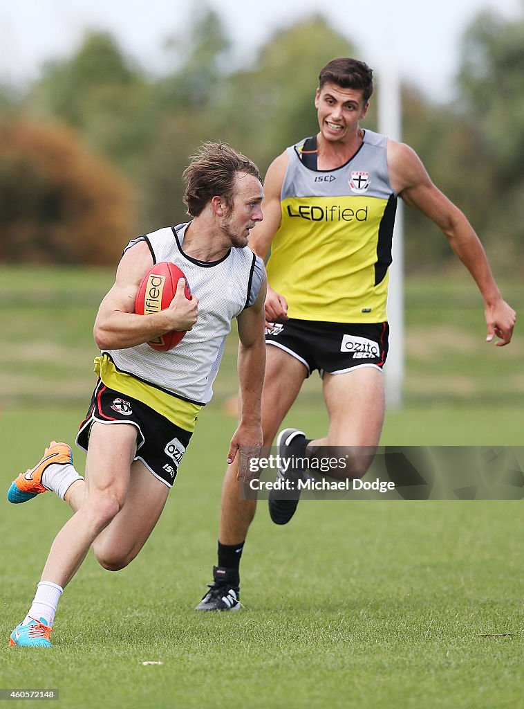 St Kilda Saints Media & Training Session