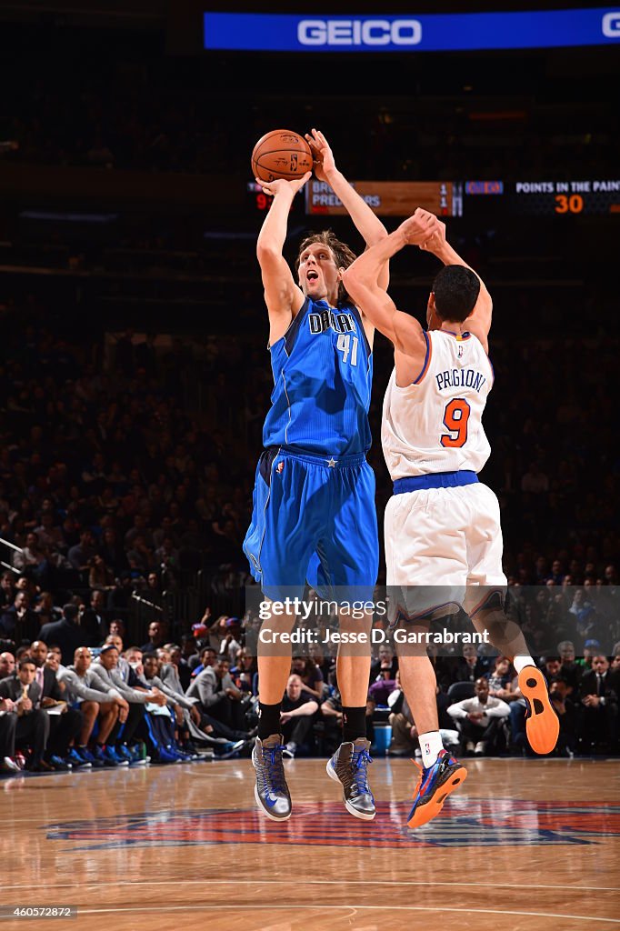 New York Knicks V Dallas Mavericks