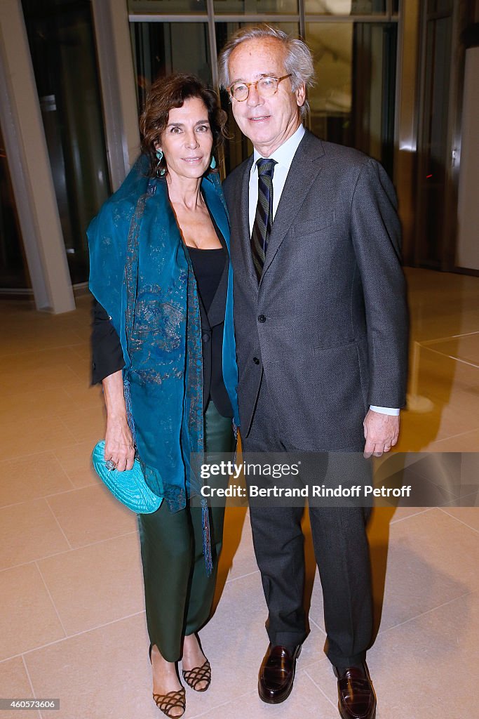 'Fondation Claude Pompidou' : Charity Party At Louis Vuitton Foundation In Paris