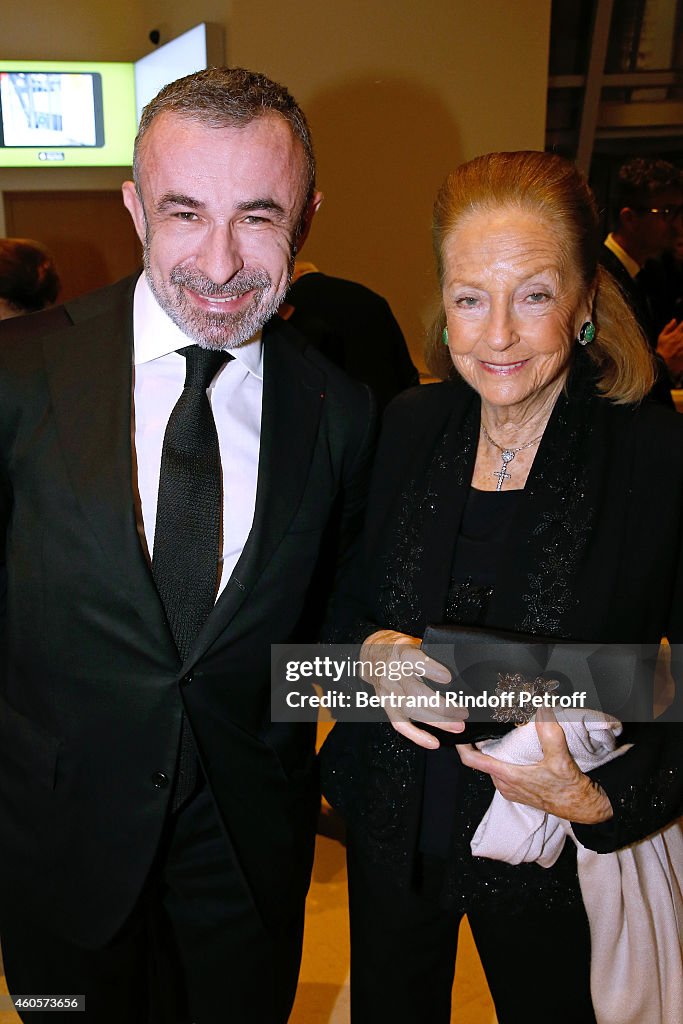 'Fondation Claude Pompidou' : Charity Party At Louis Vuitton Foundation In Paris