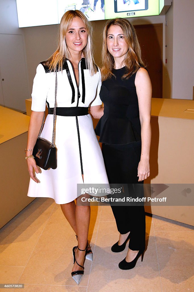 'Fondation Claude Pompidou' : Charity Party At Louis Vuitton Foundation In Paris