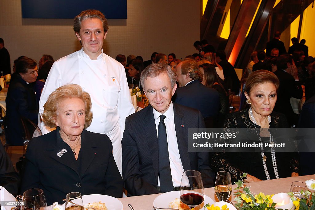 'Fondation Claude Pompidou' : Charity Party At Louis Vuitton Foundation In Paris