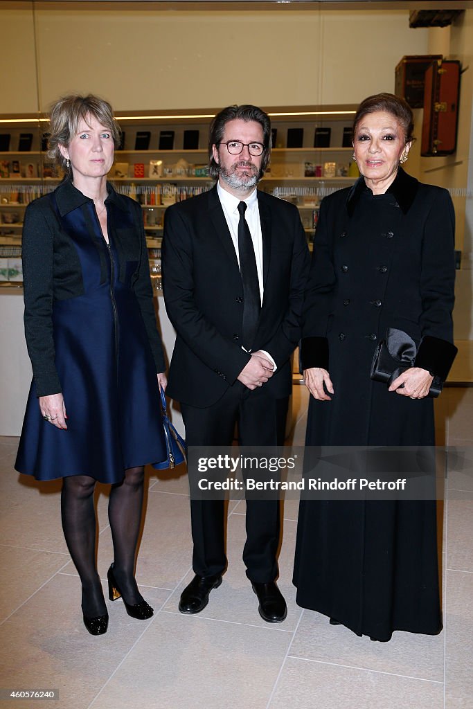 'Fondation Claude Pompidou' : Charity Party At Louis Vuitton Foundation In Paris