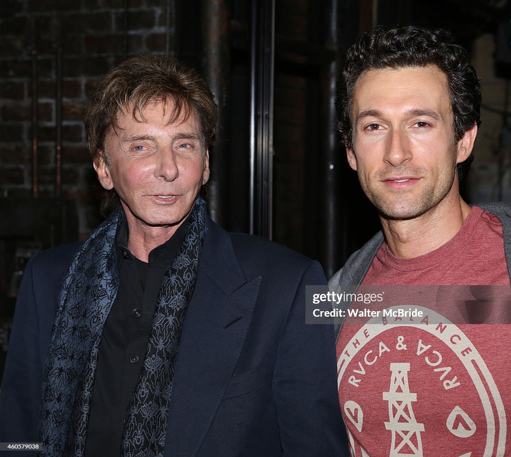 Barry Manilow Visits The Cast Of "The Last Ship"