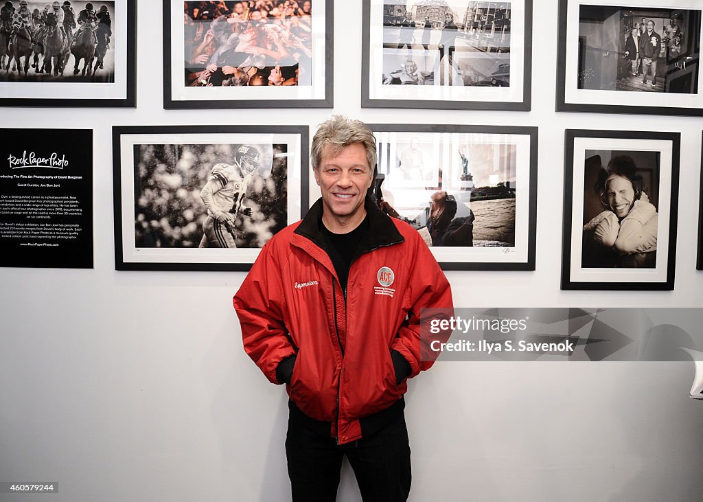 David Bergman Exhibition Opening Curated By Jon Bon Jovi