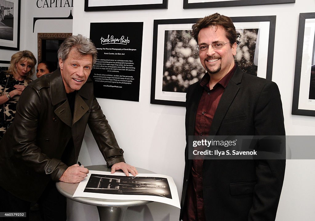 David Bergman Exhibition Opening Curated By Jon Bon Jovi