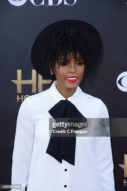 Janelle Monae attends the 18th Annual Hollywood Film Awards at The Palladium on November 14, 2014 in Hollywood, California.