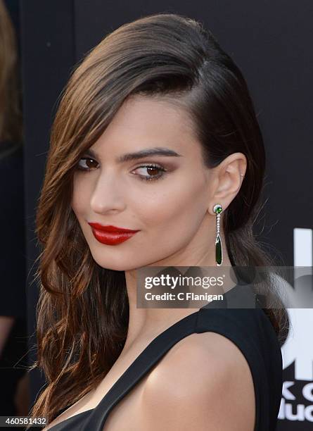 Emily Ratajkowski attends the 18th Annual Hollywood Film Awards at The Palladium on November 14, 2014 in Hollywood, California.