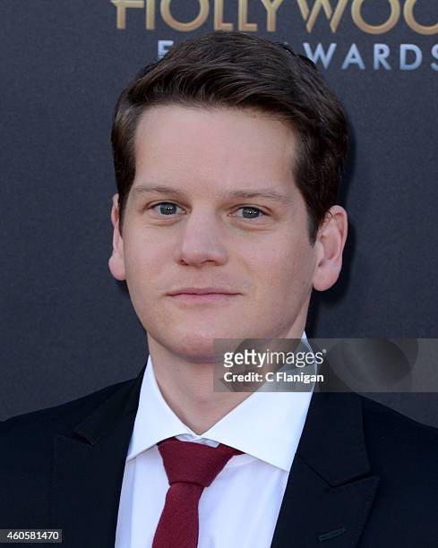 Graham Moore attends the 18th Annual Hollywood Film Awards at The Palladium on November 14, 2014 in Hollywood, California.