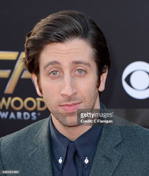 Simon Helberg attends the 18th Annual Hollywood Film Awards at The Palladium on November 14, 2014 in Hollywood, California.