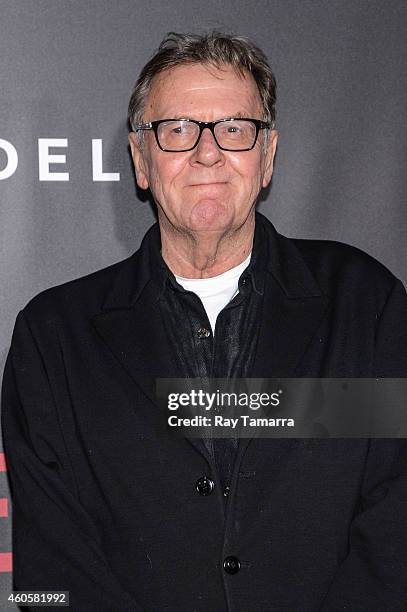 Actor Tom Wilkinson enters the "Selma" New York Premiere at the Ziegfeld Theater on December 14, 2014 in New York City.