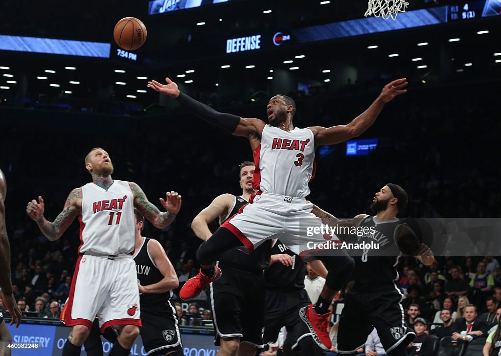 Miami Heat v Brooklyn Nets