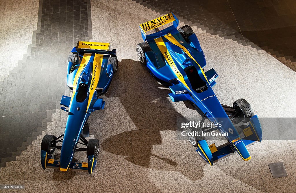 E.dams-Renault Formula E Racing Car And Replica Installation for KidZania London At Westfield London