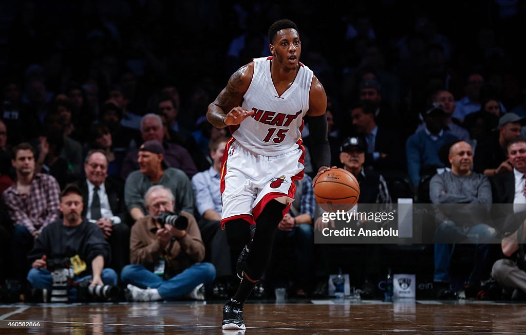 NBA basketball game - Brooklyn Nets vs Miami Heat