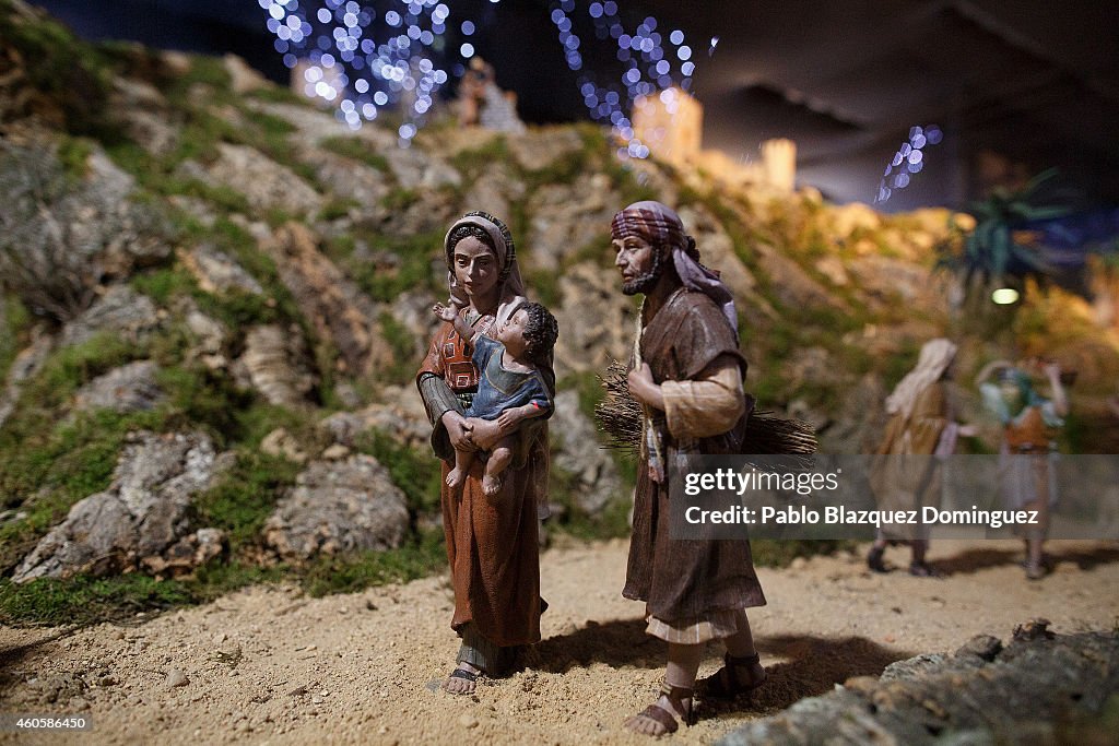 Hand-Made Clay Figures For Christmas Nativity Scene