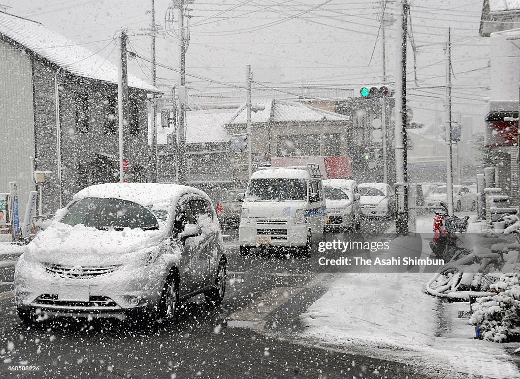 Winter Storm Hit Across Sea Of Japan Side