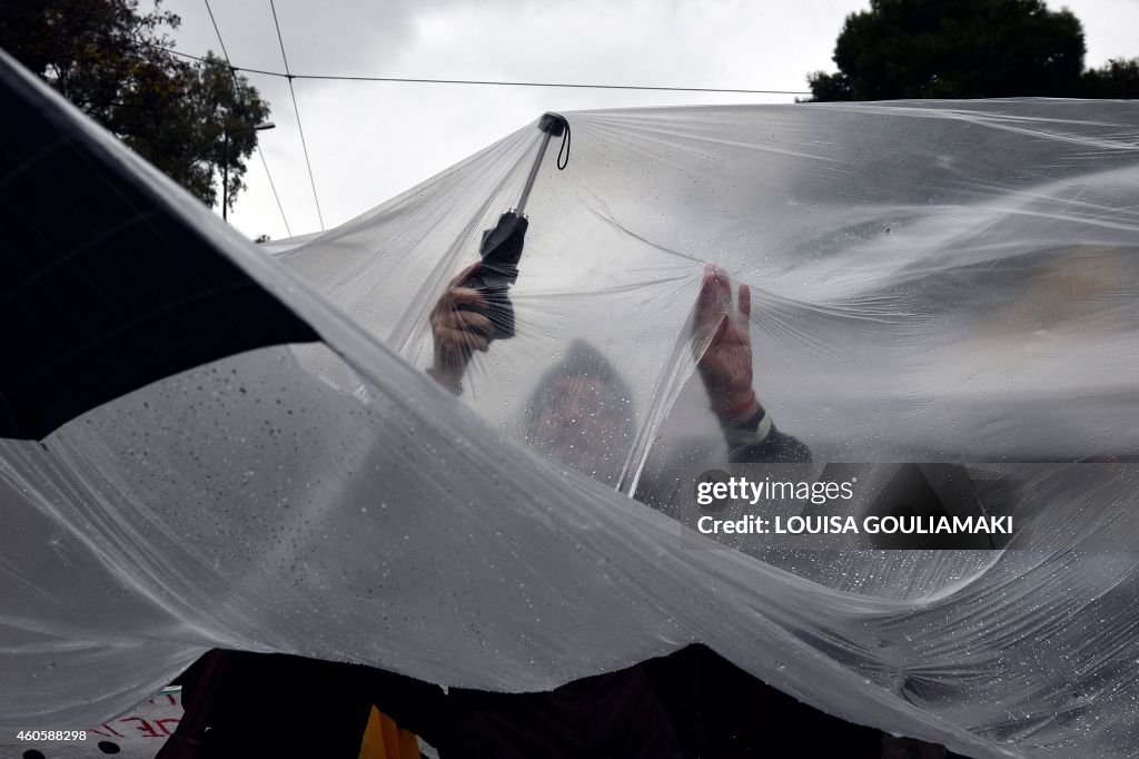 GREECE-EU-IMF-POLITICS-ECONOMY-PROTEST