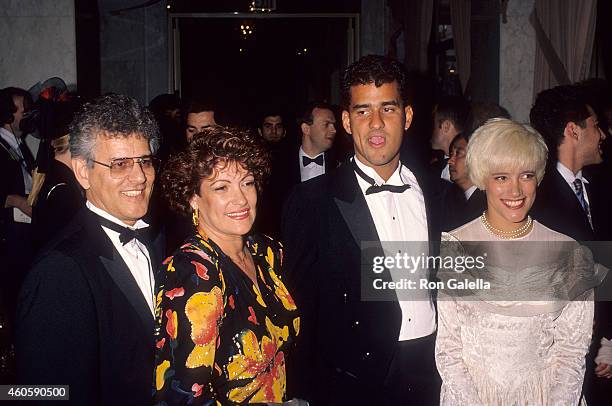 Singer Martika, father Gil Marrero, mother Marta Marrero and brother Marki Marrero attend the Seventh Annual ASCAP Pop Music Awards on May 16, 1990...