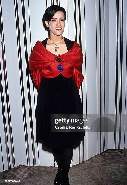 Singer Martika attends the 21st Annual Nosotros Golden Eagle Awards on June 14, 1991 at the Beverly Hilton Hotel in Beverly Hills, California.