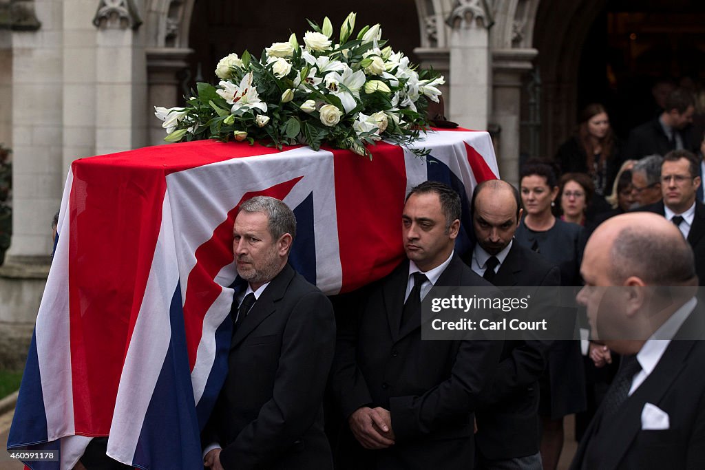 Funeral Of Former Liberal Party Leader Jeremy Thorpe