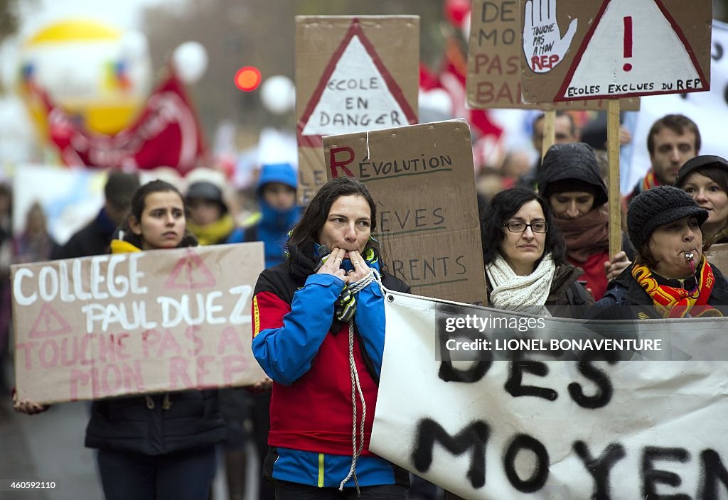 FRANCE-EDUCATION-DEMO