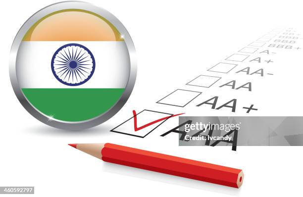 ilustraciones, imágenes clip art, dibujos animados e iconos de stock de india de crédito nominal - estados financieros