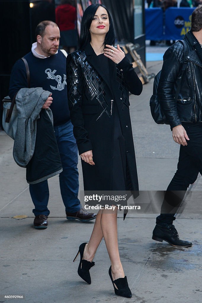 Celebrity Sightings In New York City - December 17, 2014