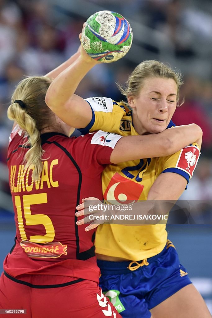 HANDBALL-EUR-WOMEN-SWE-MNE