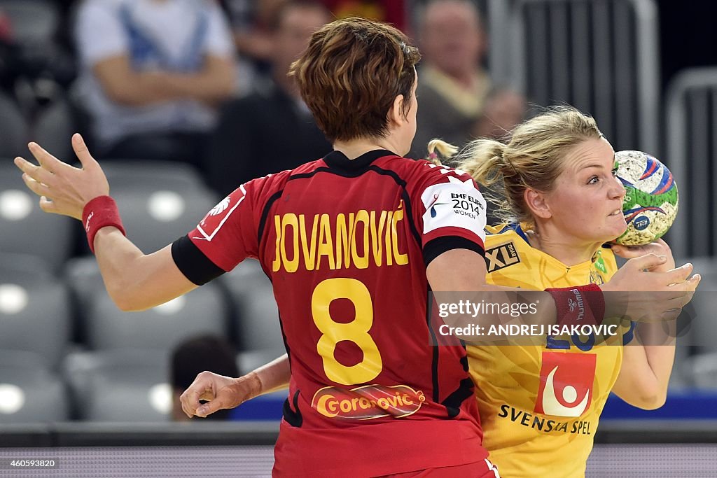 HANDBALL-EUR-WOMEN-SWE-MNE