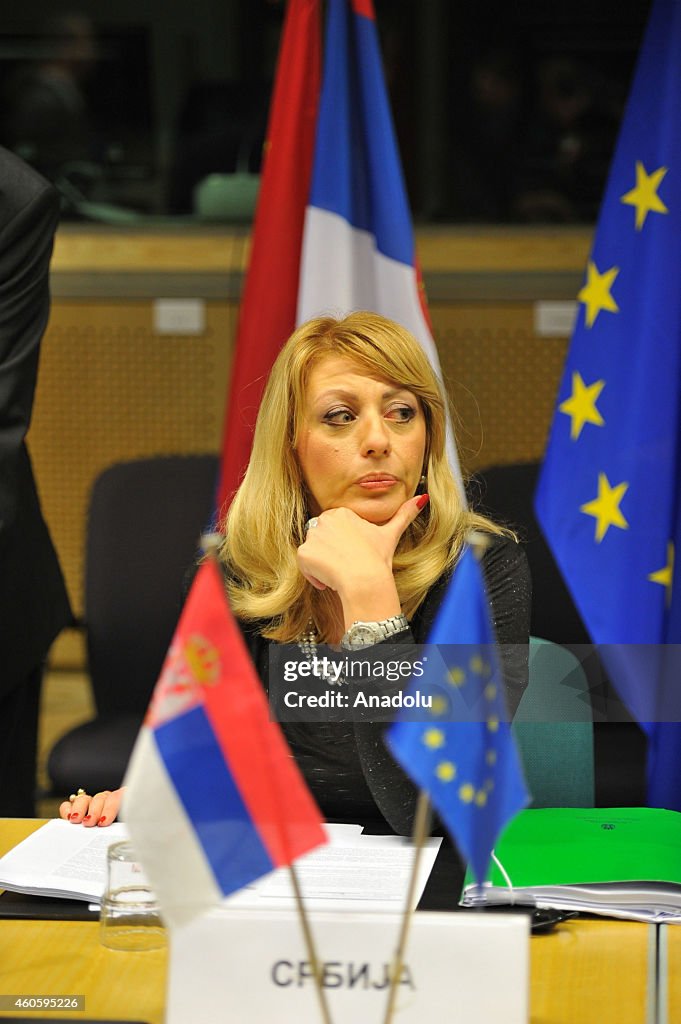 EU-Serbia Stabilisation and Association Council meeting in Brussels