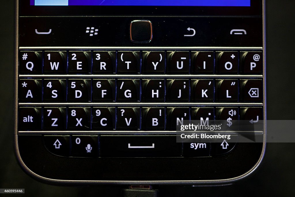 BlackBerry Ltd. Unveils The "Classic" Mobile Device