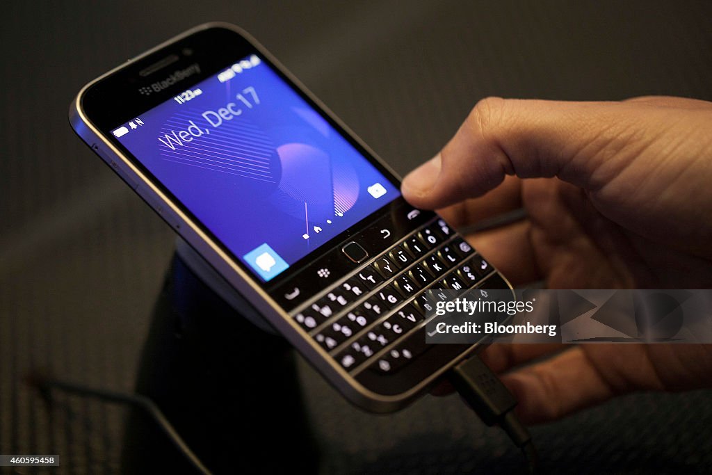 BlackBerry Ltd. Unveils The "Classic" Mobile Device
