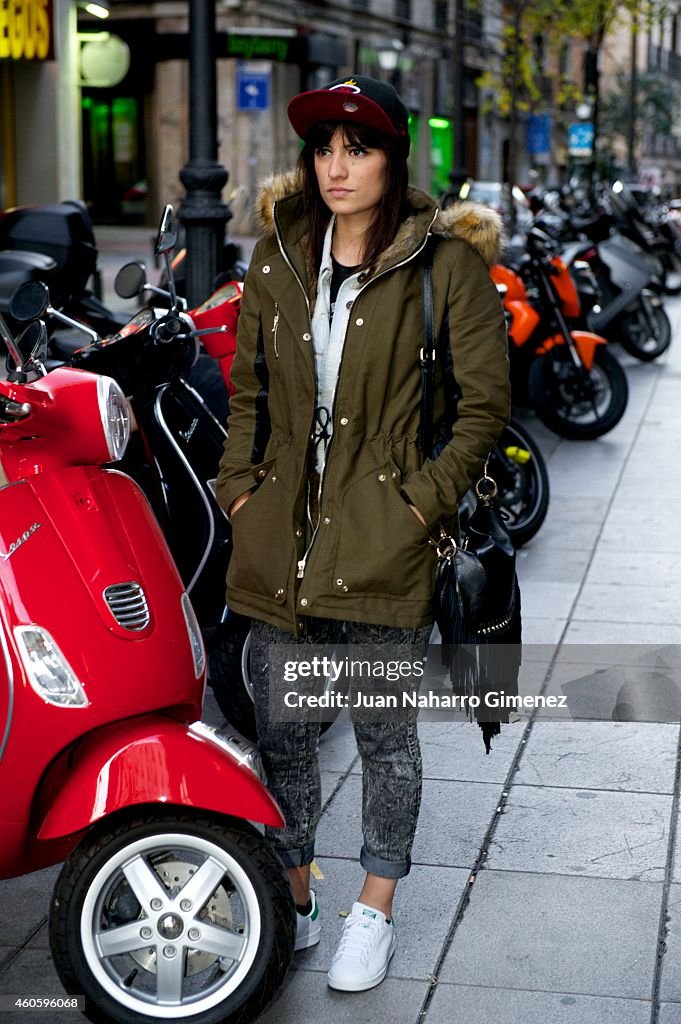 Street Style in Winter in Madrid