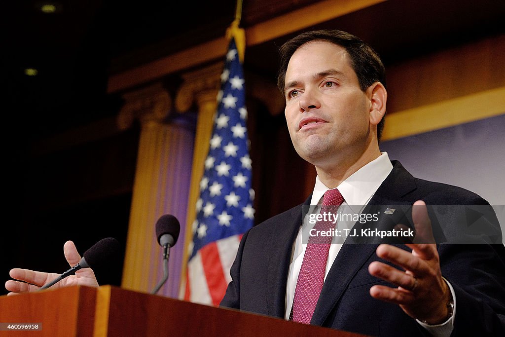 Sen. Rubio (R-FL) Discusses Obama's Shift In Cuba Policy