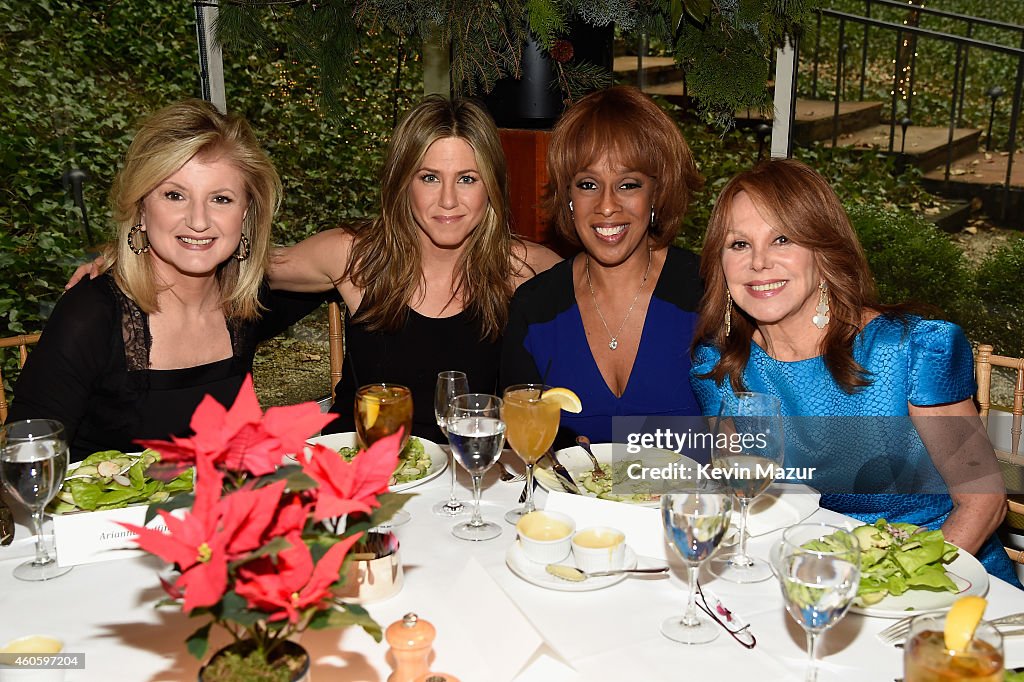 Arianna Huffington And Marlo Thomas Host Special Luncheon For Jennifer Aniston To Celebrate CAKE