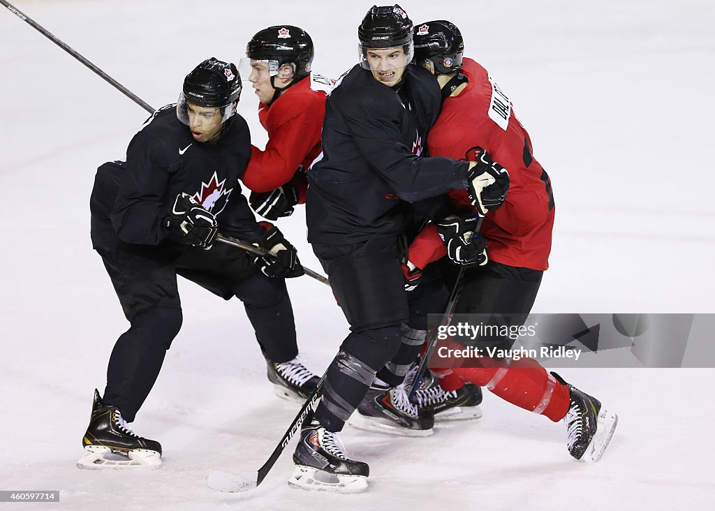 Canada Training Sessions - 2015 IIHF World Junior Championship