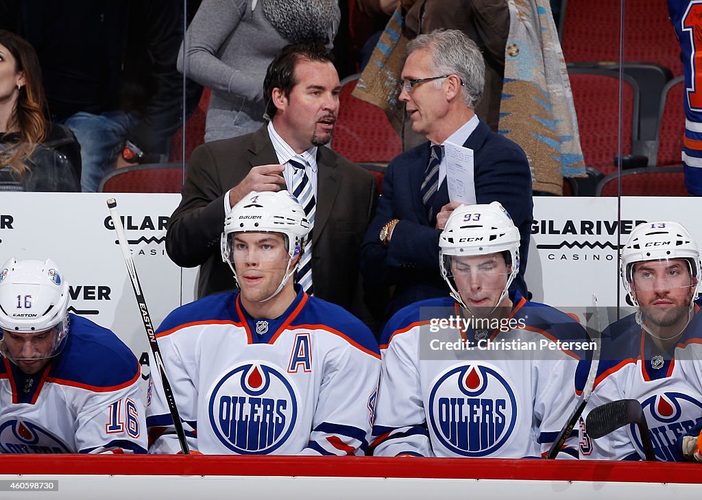 Edmonton Oilers v Arizona Coyotes