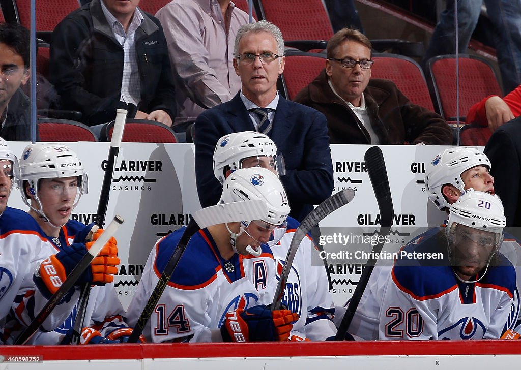 Edmonton Oilers v Arizona Coyotes