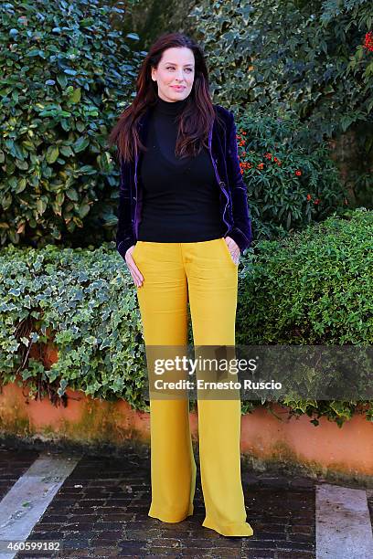 Simona Borioni attends the 'Solo Per Amore' TV movie photocall at Mediaset Studios on December 17, 2014 in Rome, Italy.