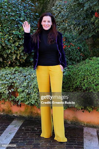 Simona Borioni attends the 'Solo Per Amore' TV movie photocall at Mediaset Studios on December 17, 2014 in Rome, Italy.