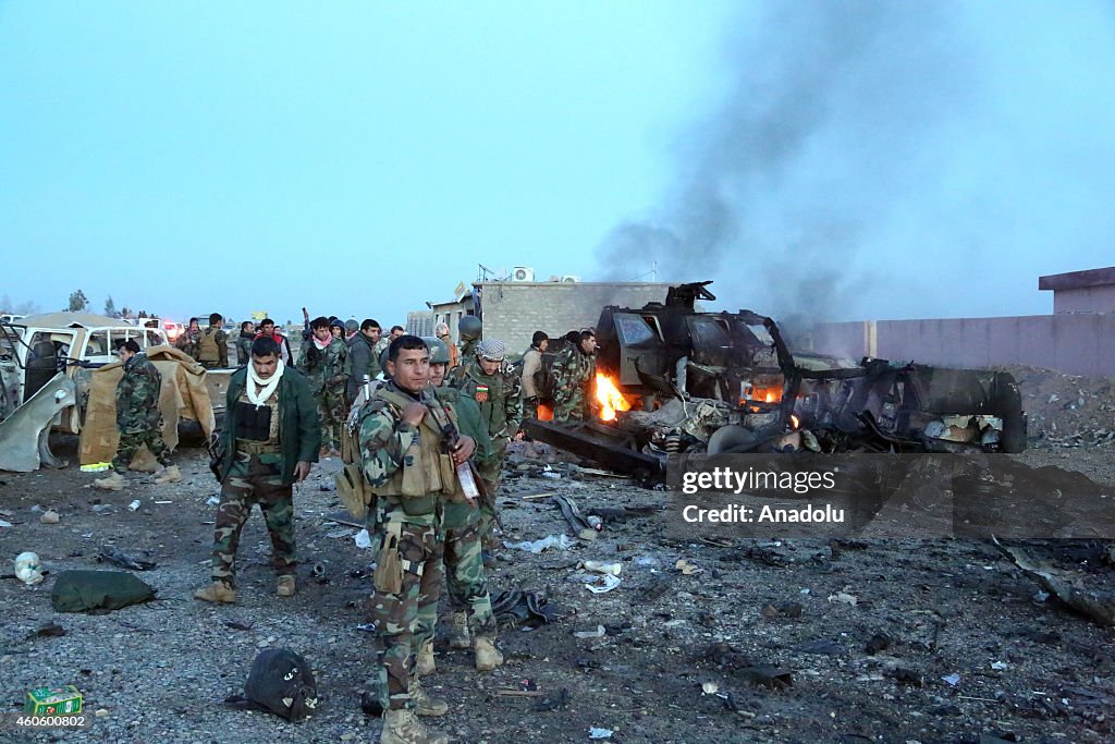 Peshmerga's ammunition shipment to Sinjar