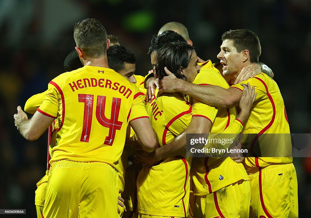 Bournemouth v Liverpool - Capital One Cup Quarter-Final