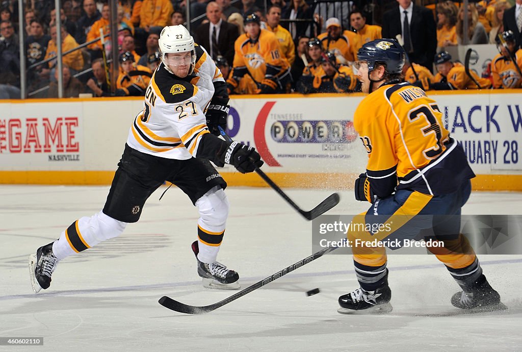 Boston Bruins v Nashville Predators