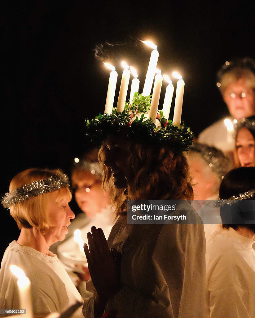Swedish Festival Of Light Celebrated At York Minster
