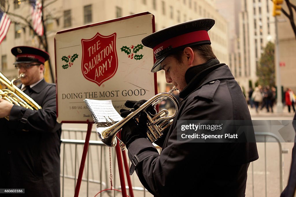 New York City Prepares For The Holidays