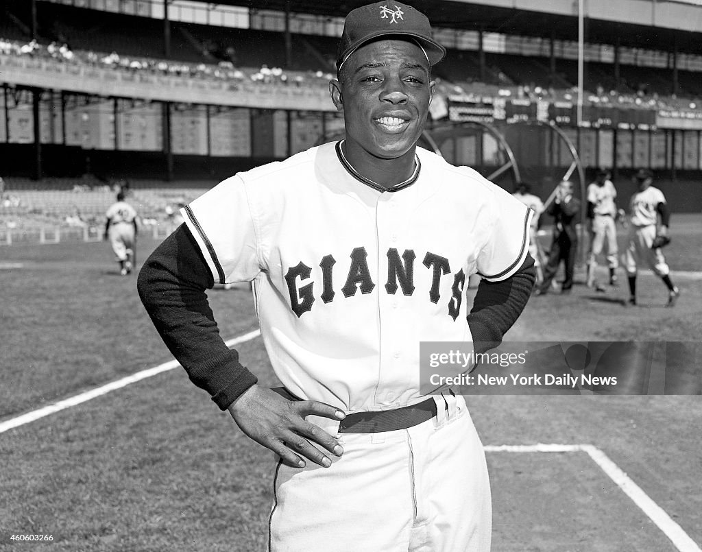 New York Giants Baseball Willie Mays